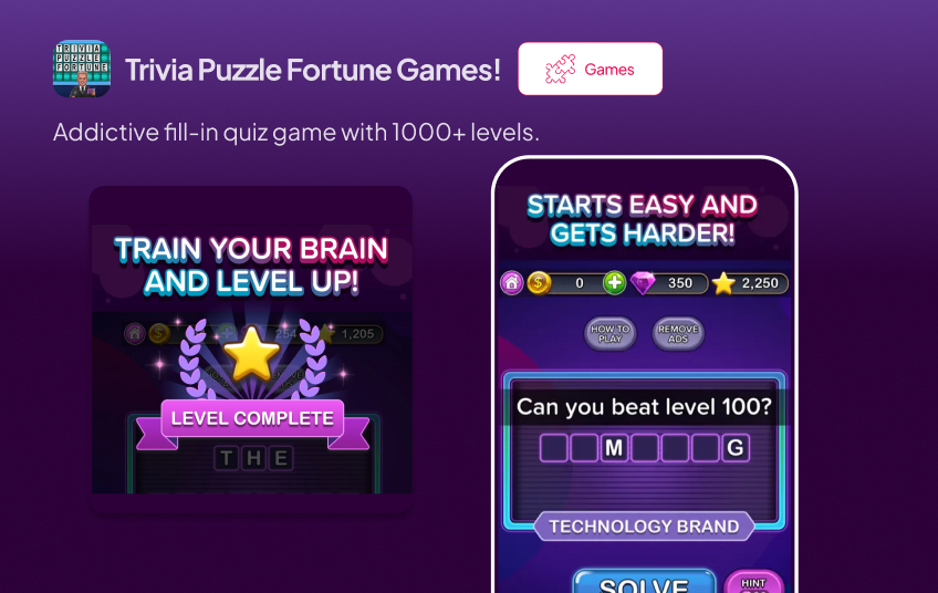 AppMakers USA agency's portfolio